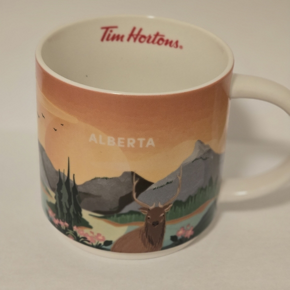 Tim Hortons  Collection "Alberta " 60th-anniversary mug 22oz 2024 NEW - Picture 11 of 16